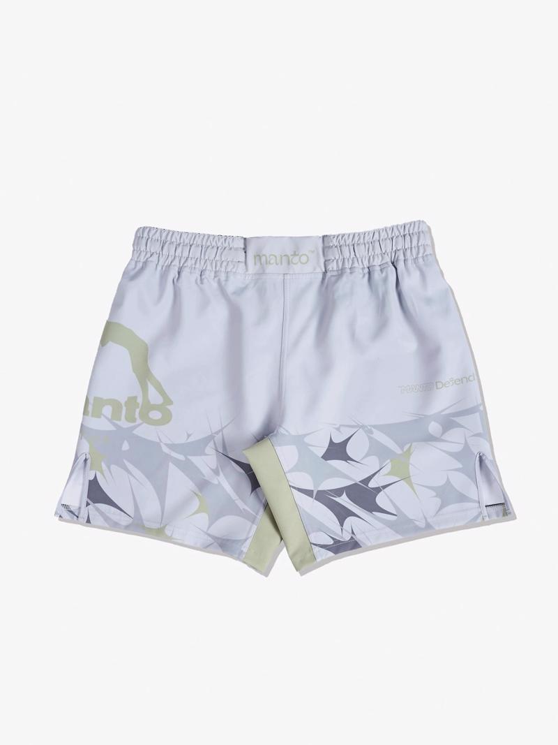 MANTO TERRA FIGHT SHORTS-grey